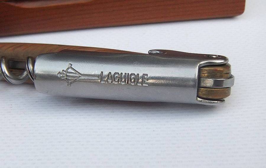 A top quality French made corkscrew & bottle opener in box by Laguiole designed by G.David
