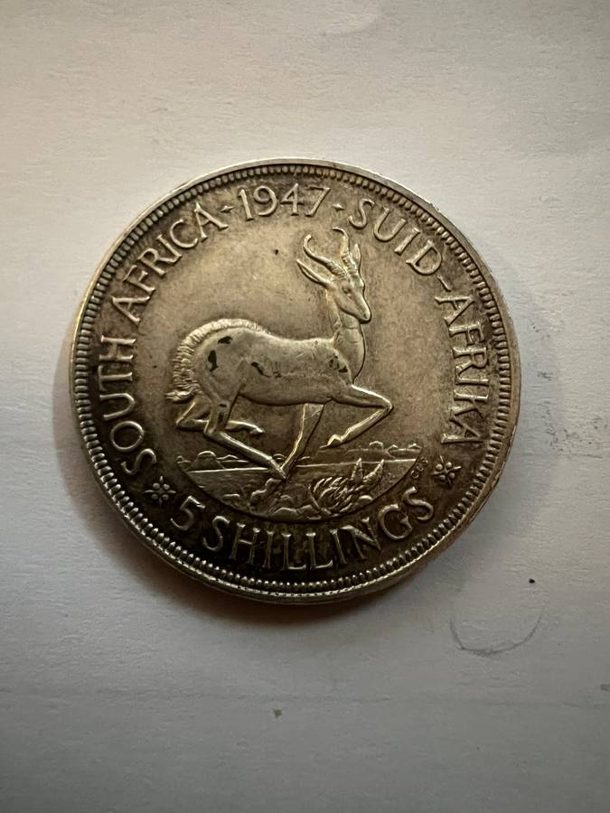 1947 5 Shillings - George VI Rex Imperator