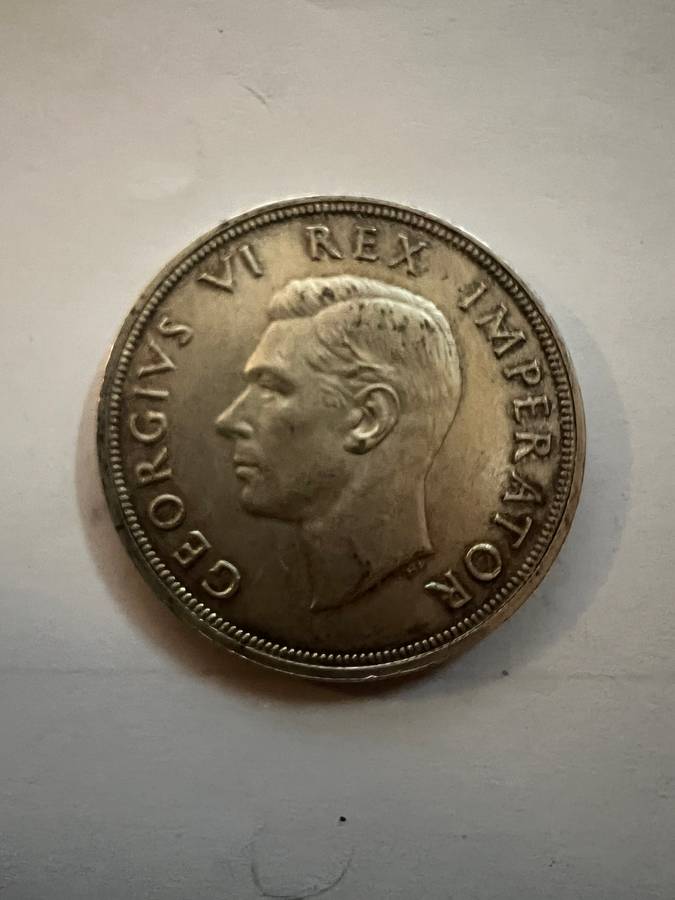 1947 5 Shillings - George VI Rex Imperator