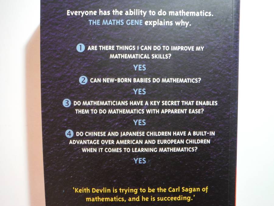 The Maths Gene : Why Everyone Has It, But Most People Don't Use It - Paperback - Keith Devlin