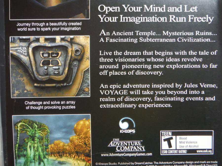 Voyage : A Journey Beyond Reality - PC CD-ROM