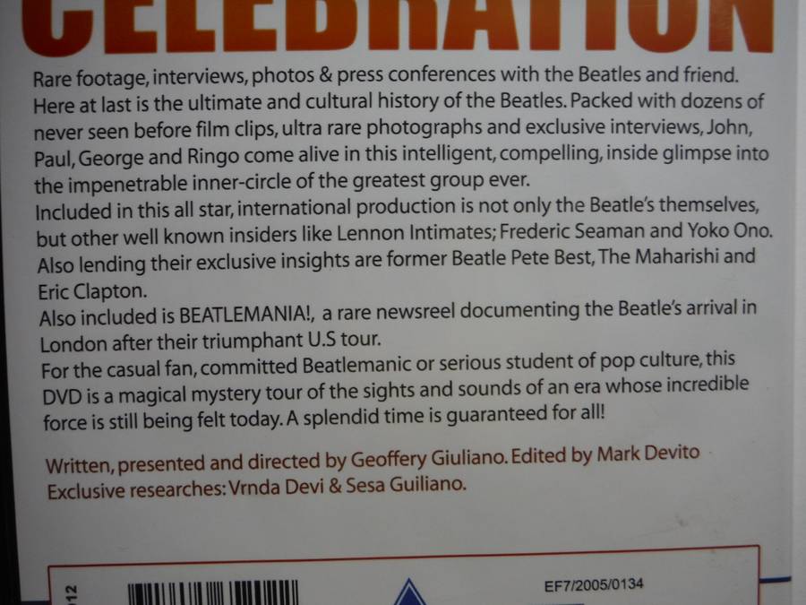 The Beatles Celebration - DVD