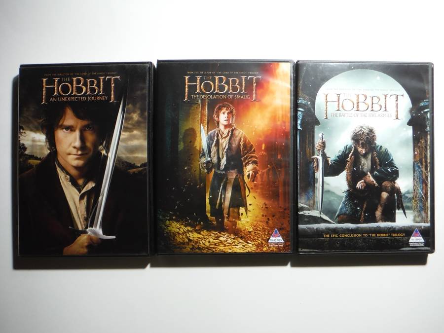 The Hobbit Trilogy : All 3 DVDs