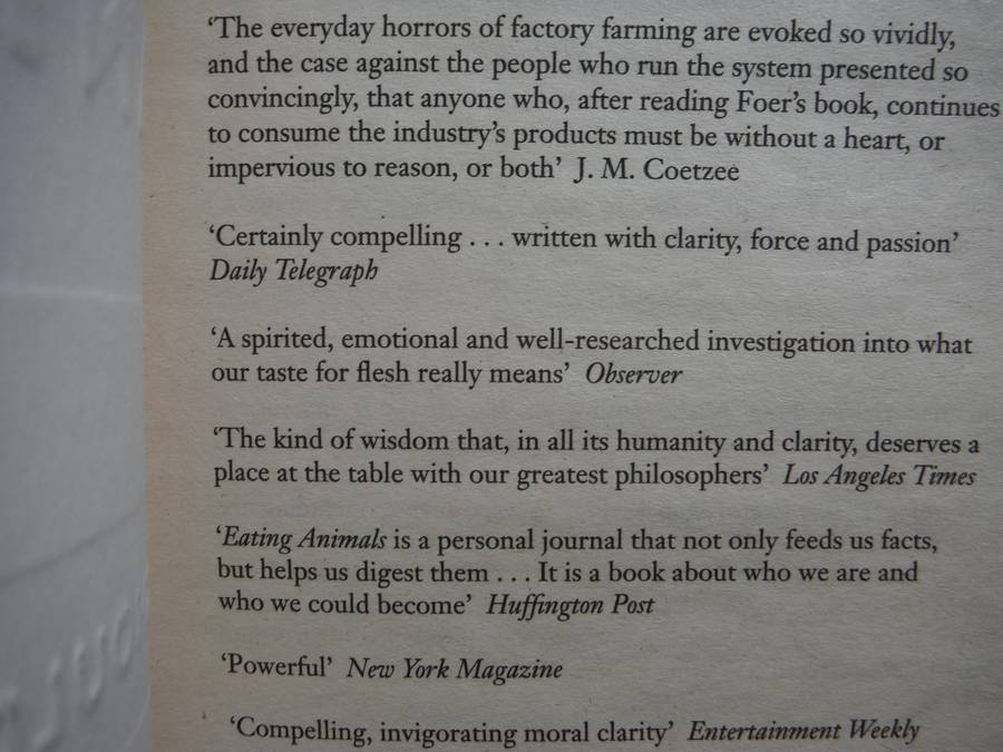 Eating Animals : Should We Stop? - Paperback - Jonathan Safran Foer