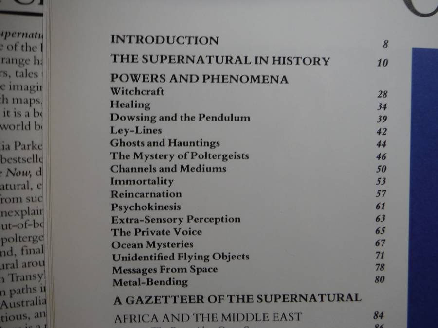 Atlas of the Supernatural - Hardcover - Derek and Julia Parker