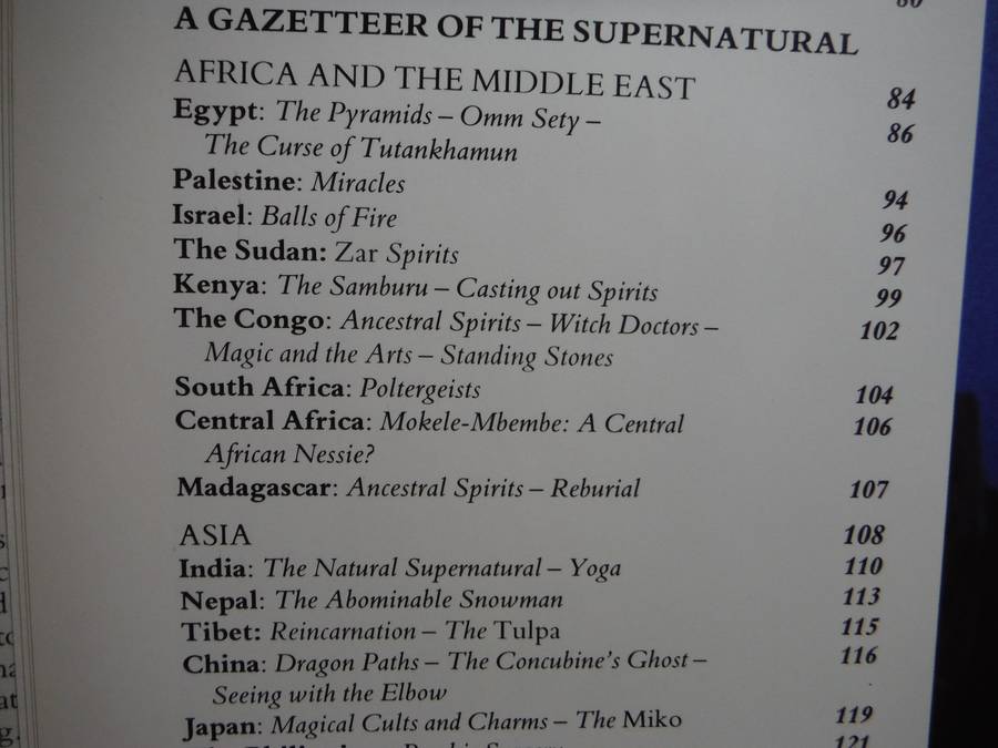 Atlas of the Supernatural - Hardcover - Derek and Julia Parker