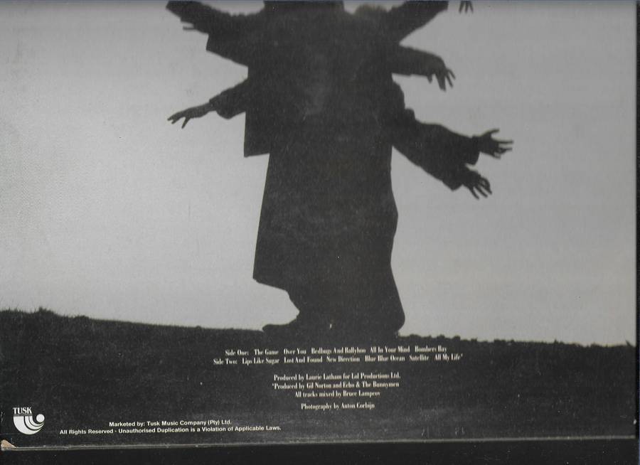ECHO AND THE BUNNYMEN (LP RECORD)