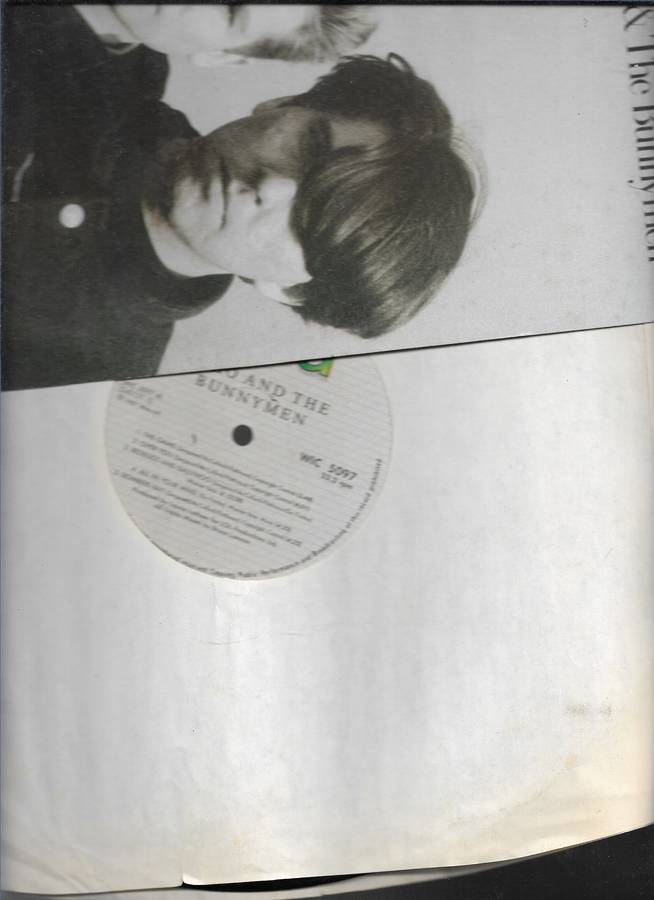 ECHO AND THE BUNNYMEN (LP RECORD)