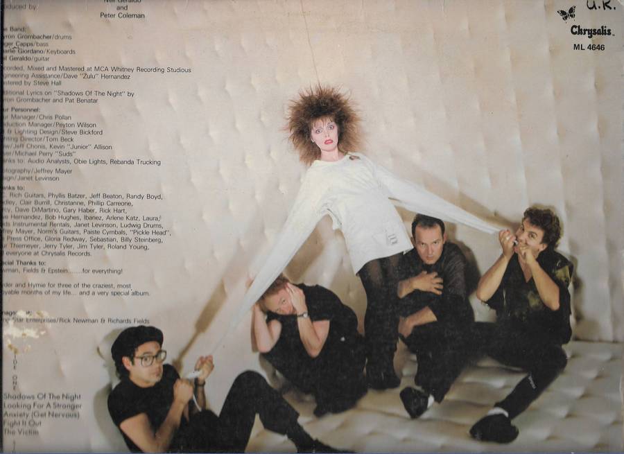 PAT BENATAR- GET NERVOUS (LP VINYL)