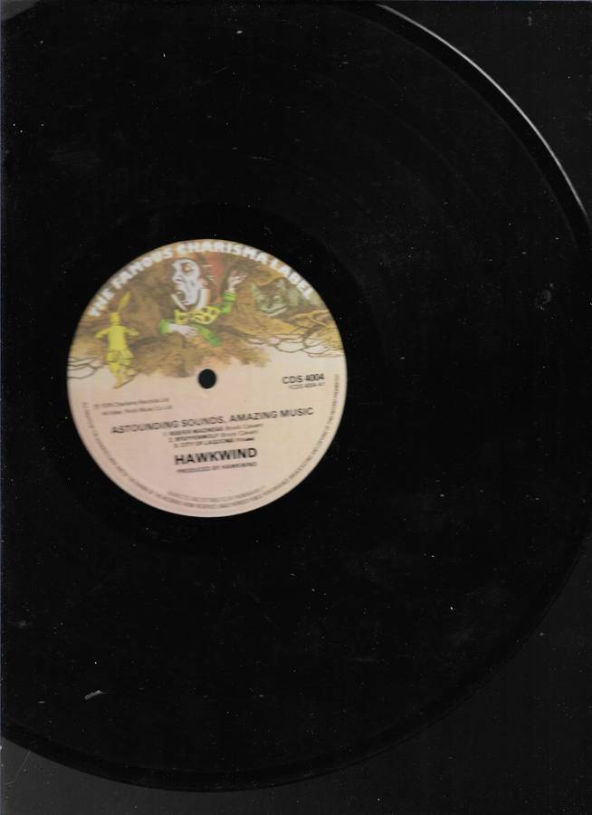 ASTOUNDING SOUNDS AMAZING MUSIC- HAWKWIND (LP VINYL)