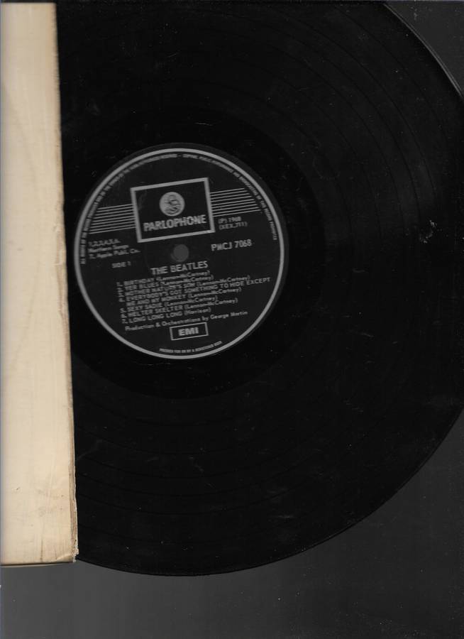 THE BEATLES (LP RECORD)