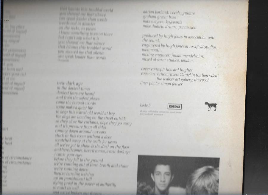 THE SOUND- FROM THE LIONS MOUTH (LP VINYL)