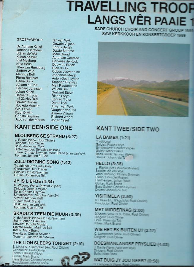 TRAVELLING TROOPERS- LANGS VER PAAIE 16 (LP VINYL)