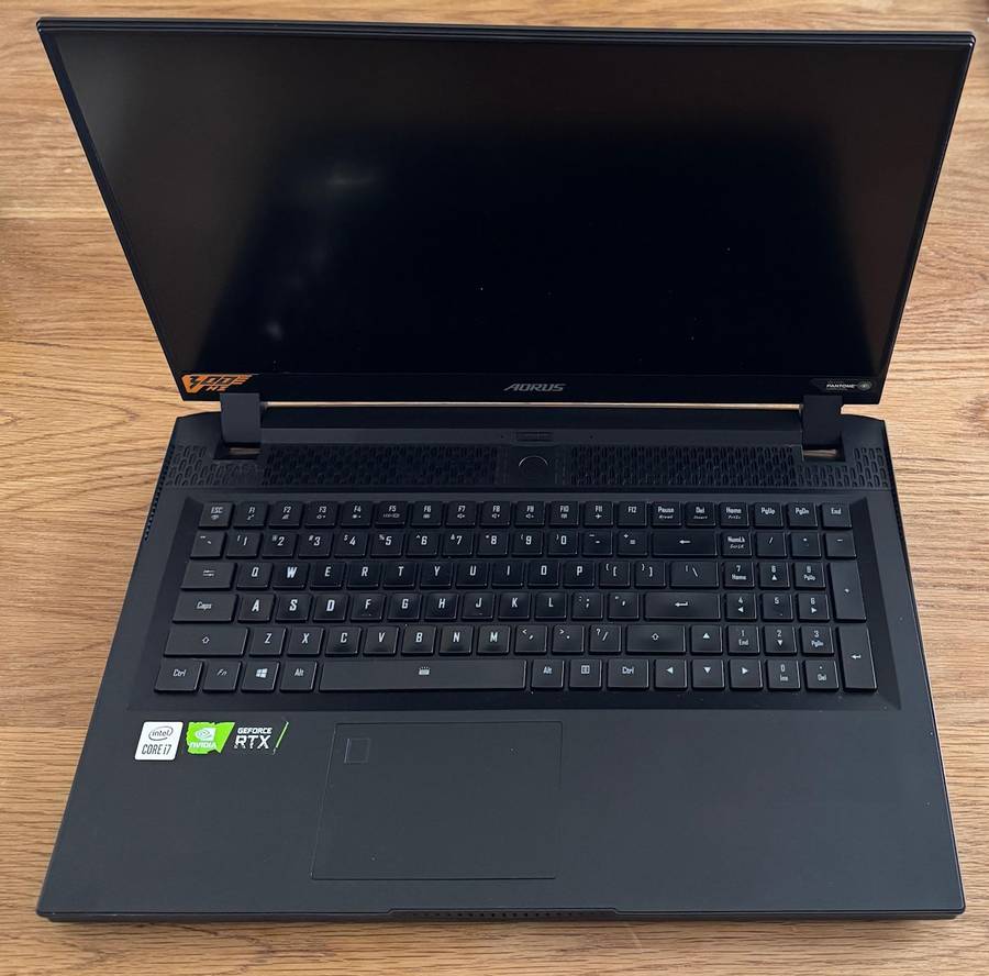 Gigabyte AORUS 17G XC 17.3", Intel Core i7-10870H 2.20GHz, RTX 3070, 8GB Ram, 256GB SSD, READ BELOW!