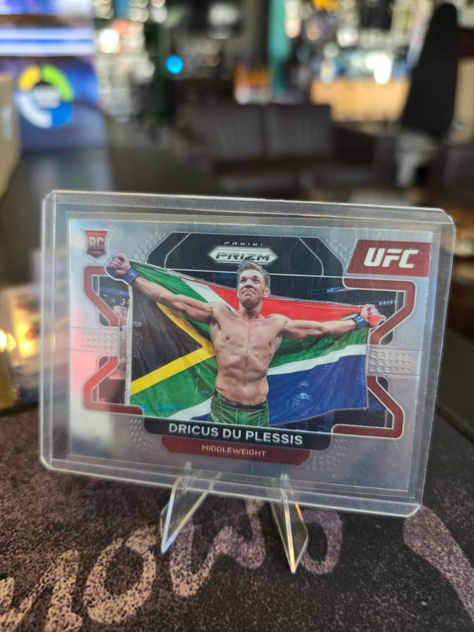 2022 Panini Prizm UFC Dricus Du Plessis RC (Rookie Card)
