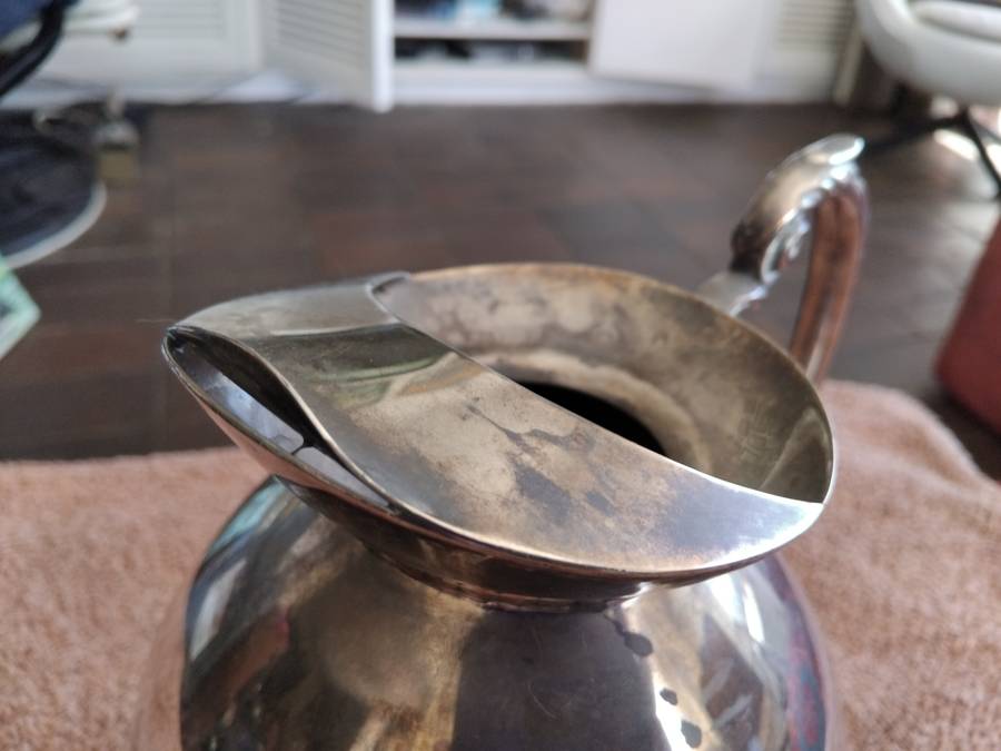 Antique Hallmarked Silver Jug Pitcher