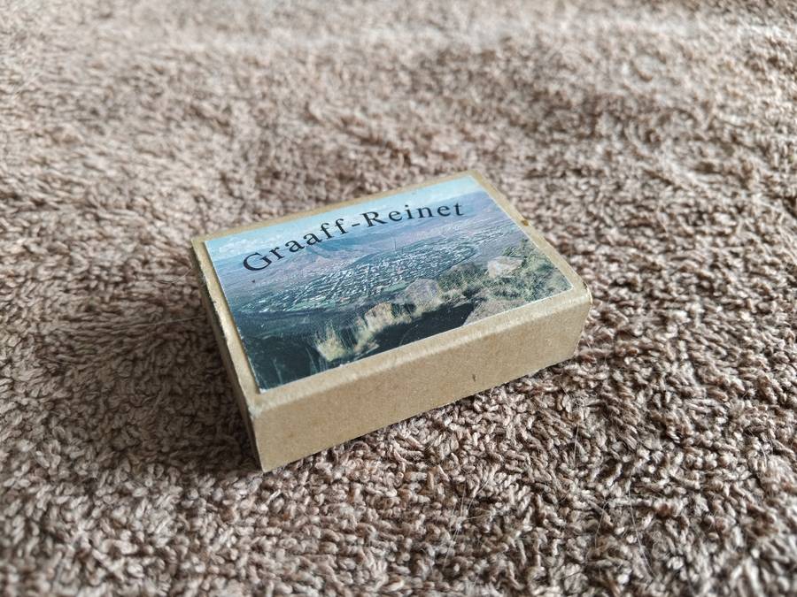 Rare Vintage Graaff Reinet Matches Box With Mini Concertina Images Souvenir