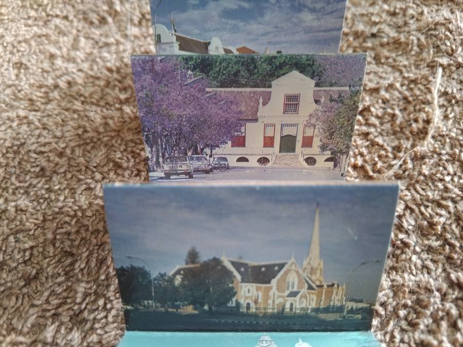 Rare Vintage Graaff Reinet Matches Box With Mini Concertina Images Souvenir