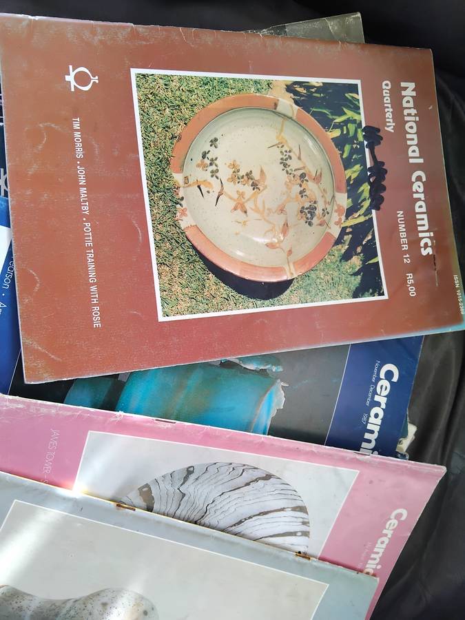 Set Of 27 National Ceramics And Ceramic Review Vintage Magazines 1980s