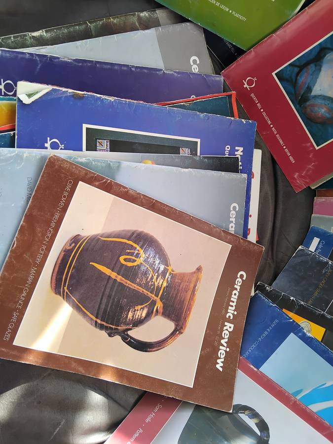 Set Of 27 National Ceramics And Ceramic Review Vintage Magazines 1980s