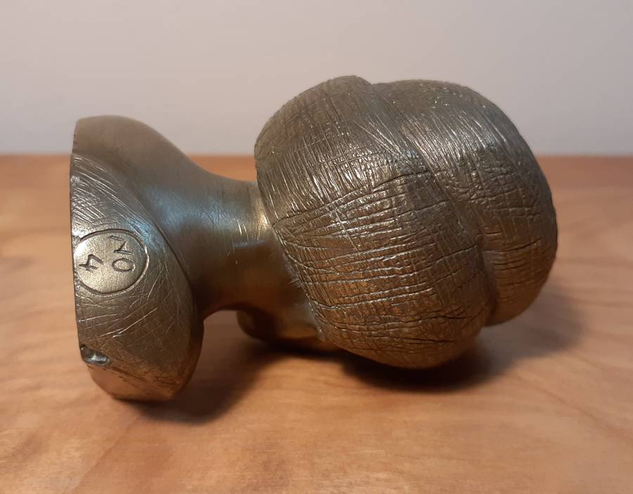 Investment Art - Casper Darare (1952 - 2001) Bronze Overlay Sculpture - Xhosa Female, No.4