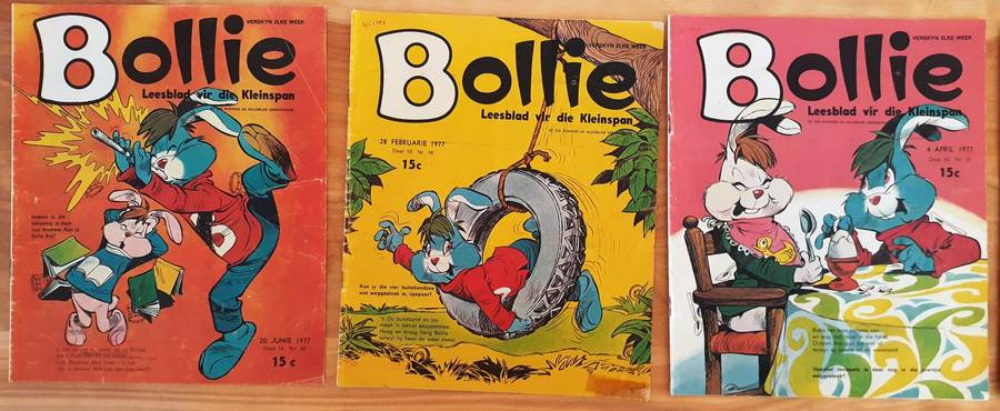 Fifteen Vintage Children's BOLLIE Magazines