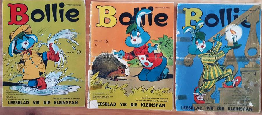 Fifteen Vintage Children's BOLLIE Magazines