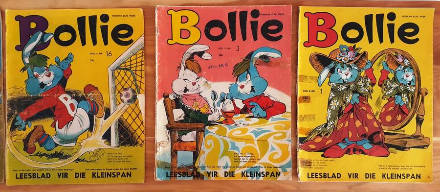Fifteen Vintage Children's BOLLIE Magazines