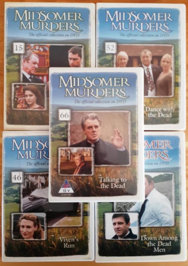 BBC Detective Series, Midsomer Murders, Complete Series 1 & 2, plus 9 other episodes.