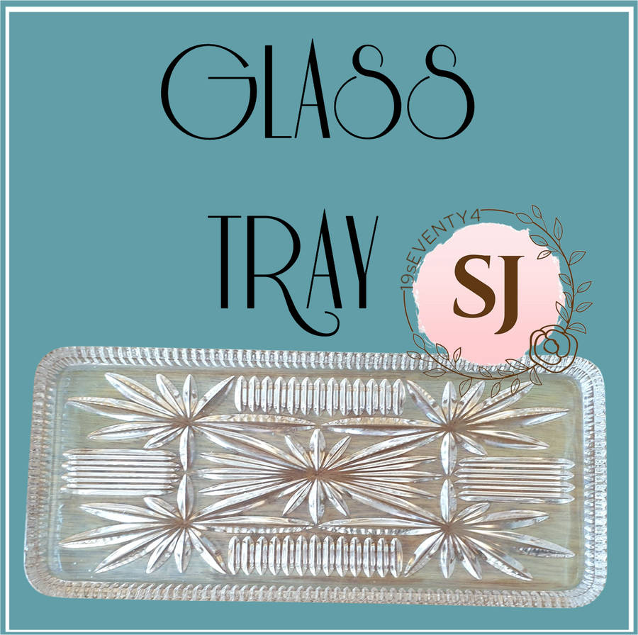 GLASS TRAY | HEAVY |