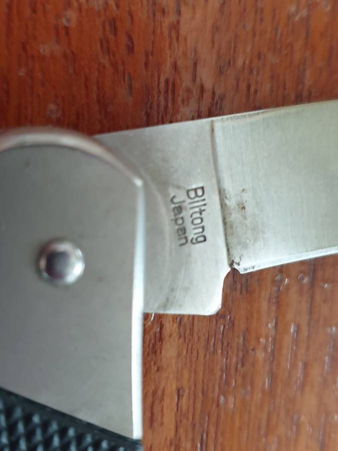 KERSHAW "BILTONG" LOCKING BLADE STAINLESS STEEL KNIFE FROM JAPAN.