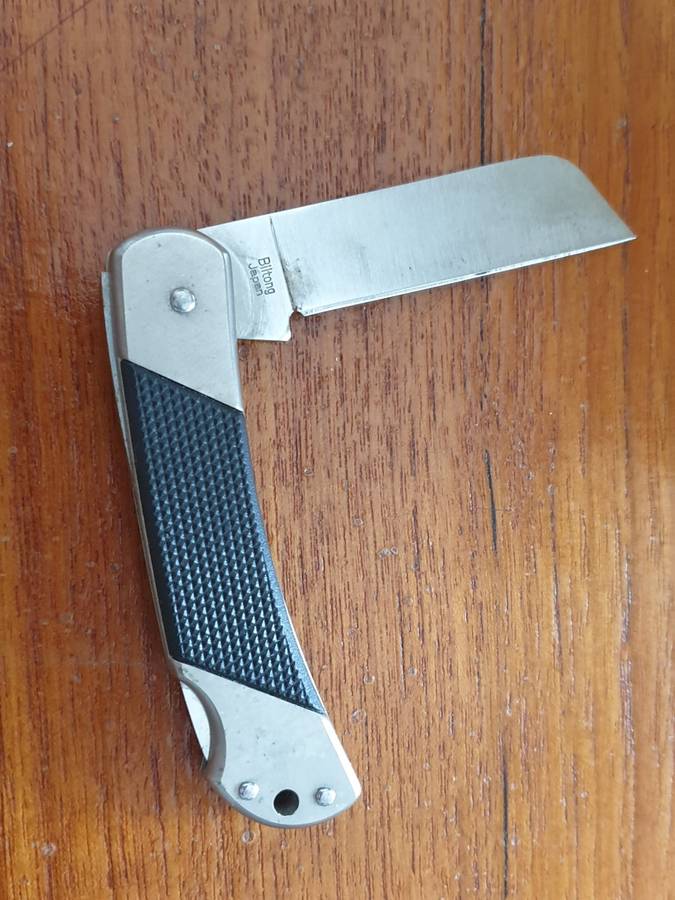 KERSHAW "BILTONG" LOCKING BLADE STAINLESS STEEL KNIFE FROM JAPAN.