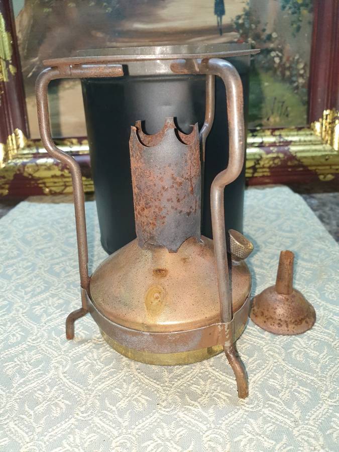 Stunning example of vintage  1940's coil camping stove.