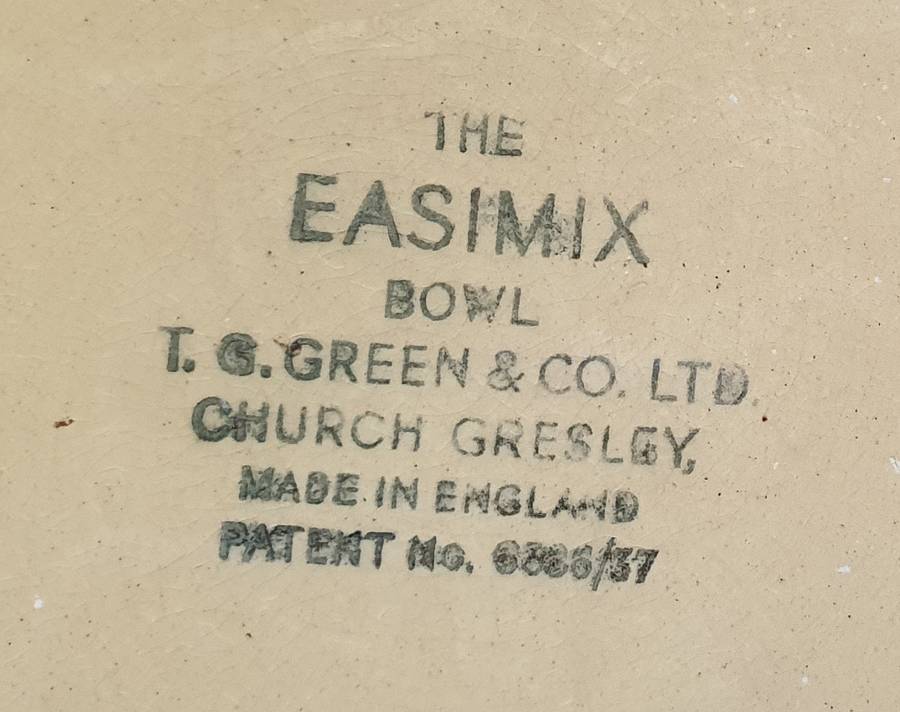 Vintage T G Green & Co EasiMix Gripstand Mixing Bowl