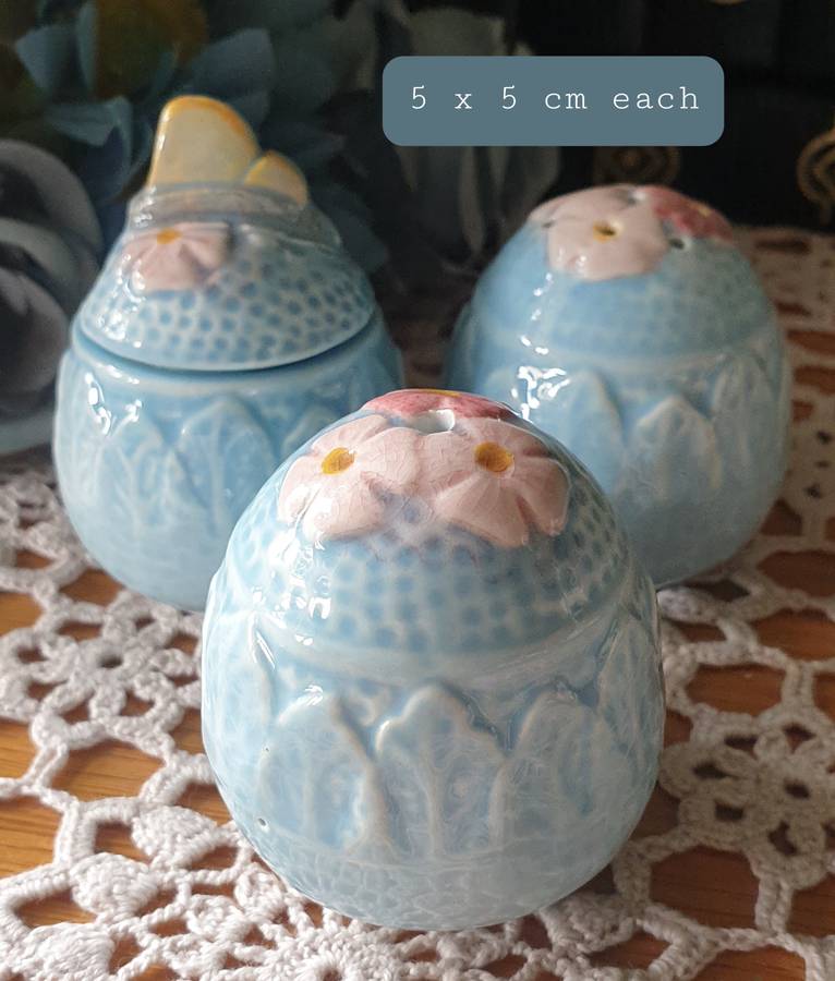ENGLISH Vintage MELBA WARE Condiment SET