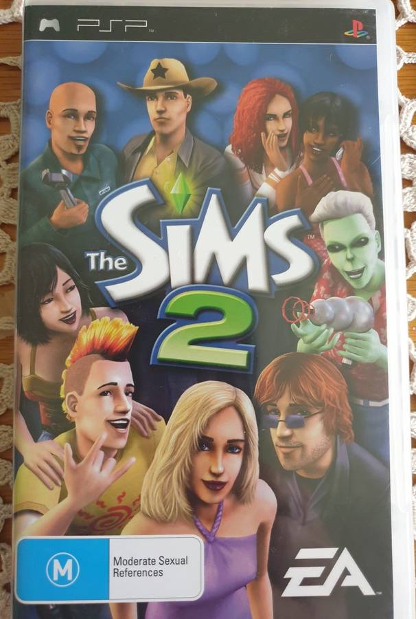 Playstation PSP  game _Sims 2