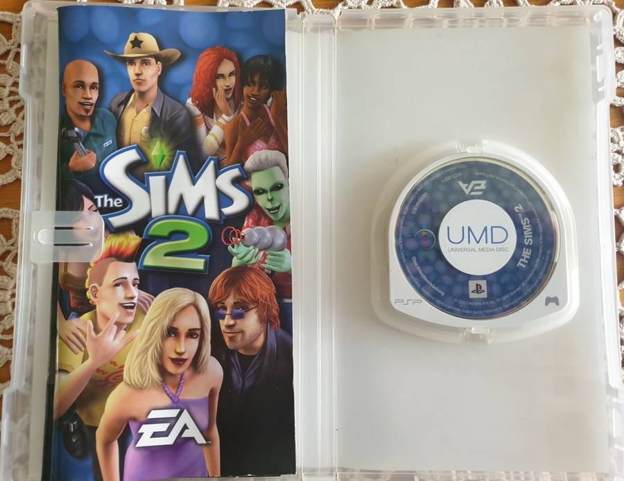 Playstation PSP  game _Sims 2