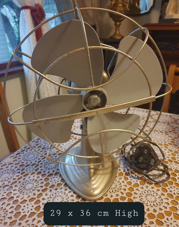 VINTAGE WESTINGHOUSE ART DECO   ELECTRIC FAN 1950's!