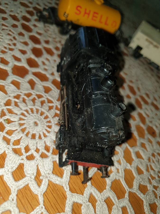 Märklin 3000 Steam Locomotive BR 89 005 ex. and three Very Rare coaches . WORKING ORDER