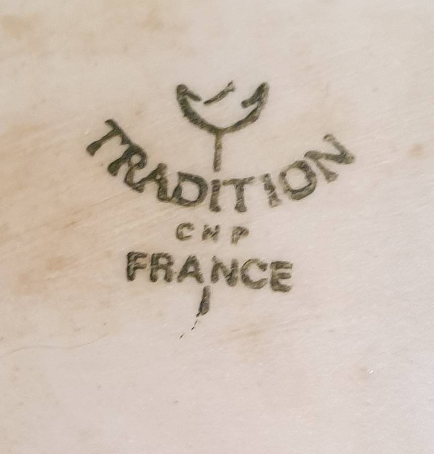 Vintage Porcelain Pot By Tradition CNP France  | 01 |