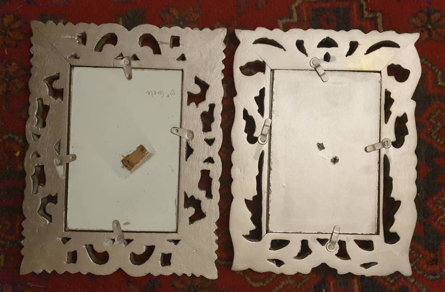 SET OF PHOTO FRAMES | GLASS GOOD | WOODEN |
