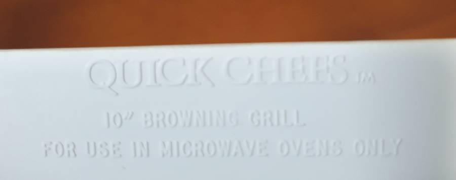 Regal Quick Cheese 10" browning grill pan | 30 X 27 X 3.5 CM HIGH |