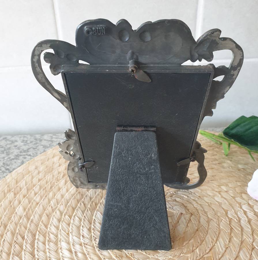 Photo Frame | PEWTER | METAL | JUST MARRIED |