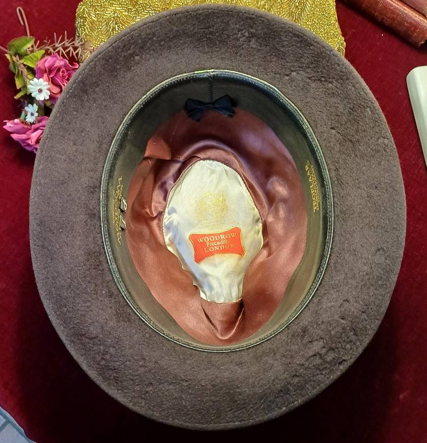 Vintage Woodrow Piccadilly London Trilby Hat