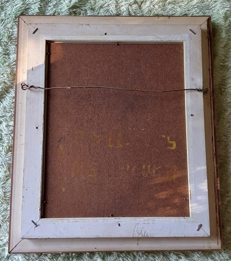 Signed Robert Cox Oil On Board Floral Still Life Painting