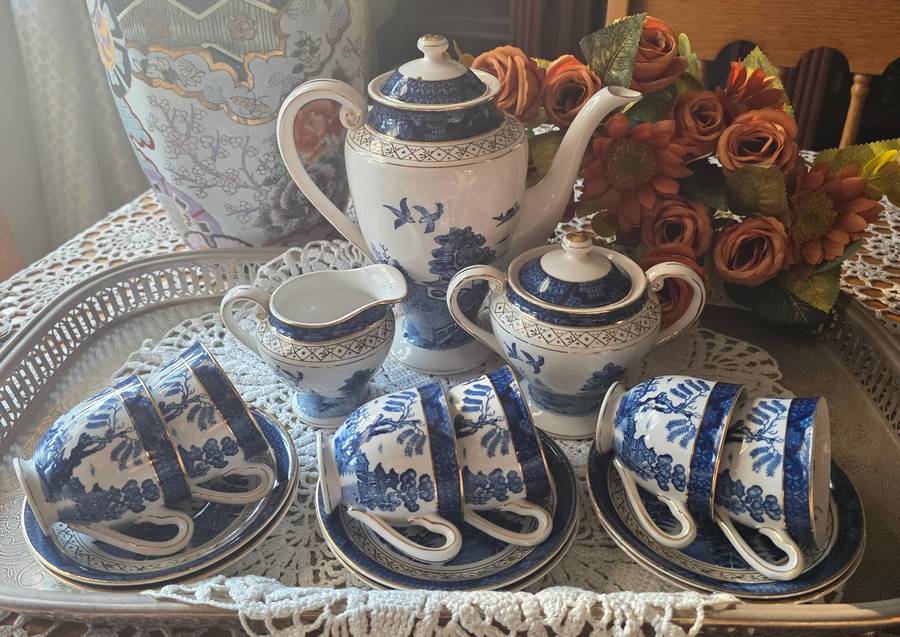 VINTAGE | 1930s | Nikko Tea Set Double Phoenix Japan |