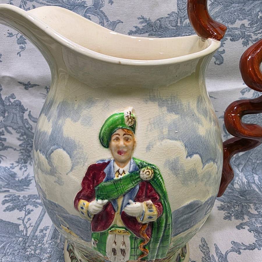 Large Crown Devon "I Love a Lassie" Jug | Approx. 25 cm High