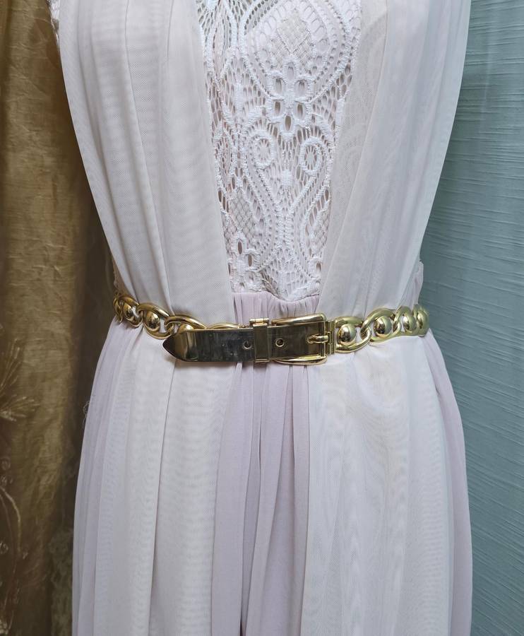 Ladies  Gold Metal Belt