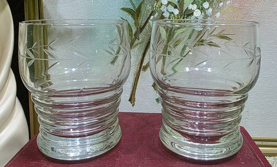 Small Heavy Drinking Glasses