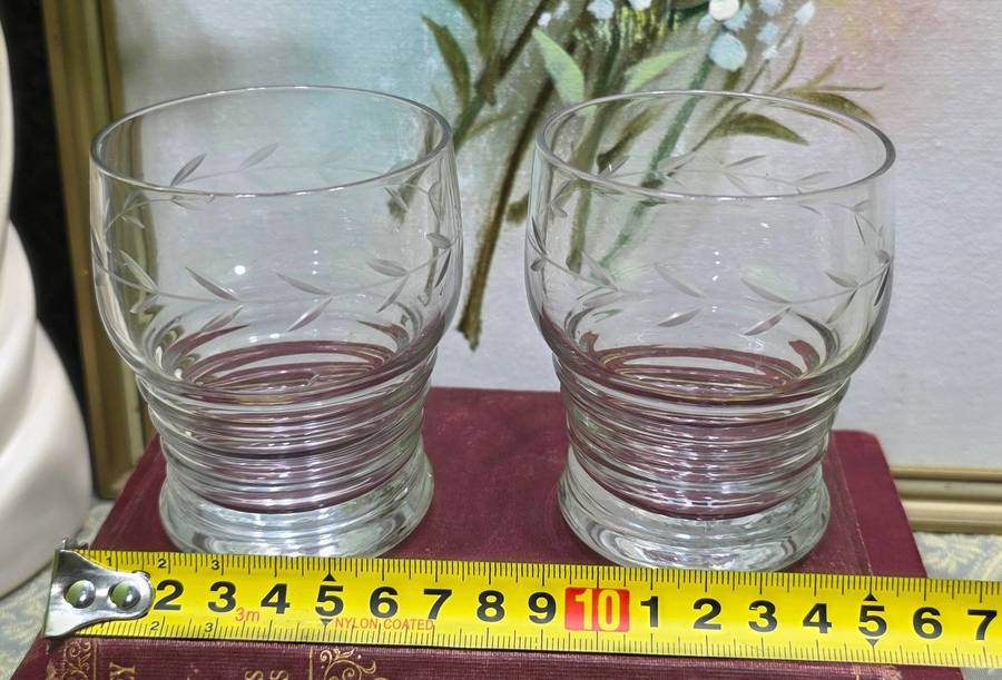 Small Heavy Drinking Glasses